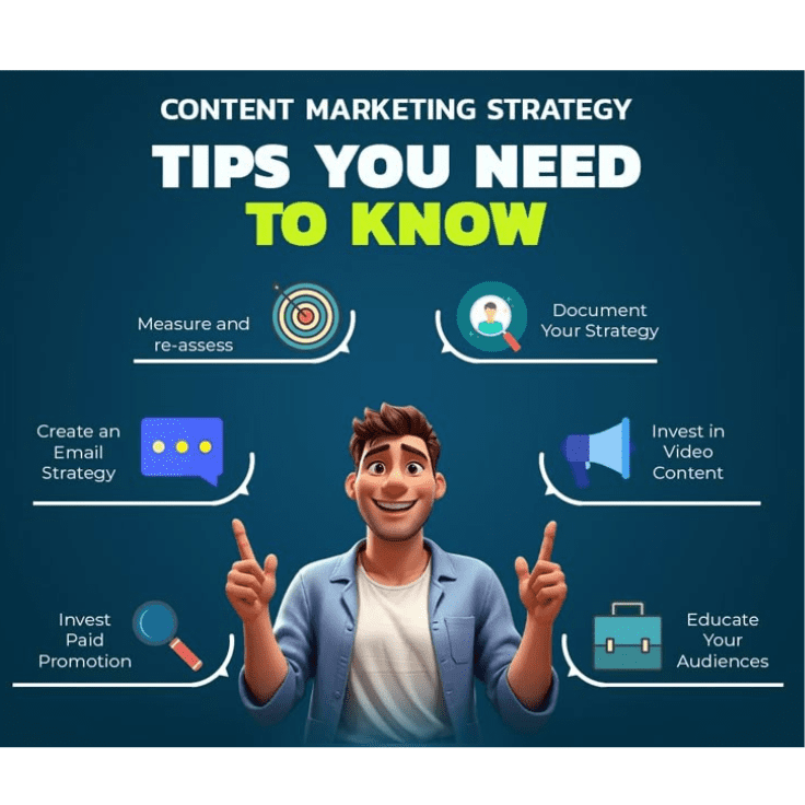 content marketing strategy as part of digital marketing fundamentals